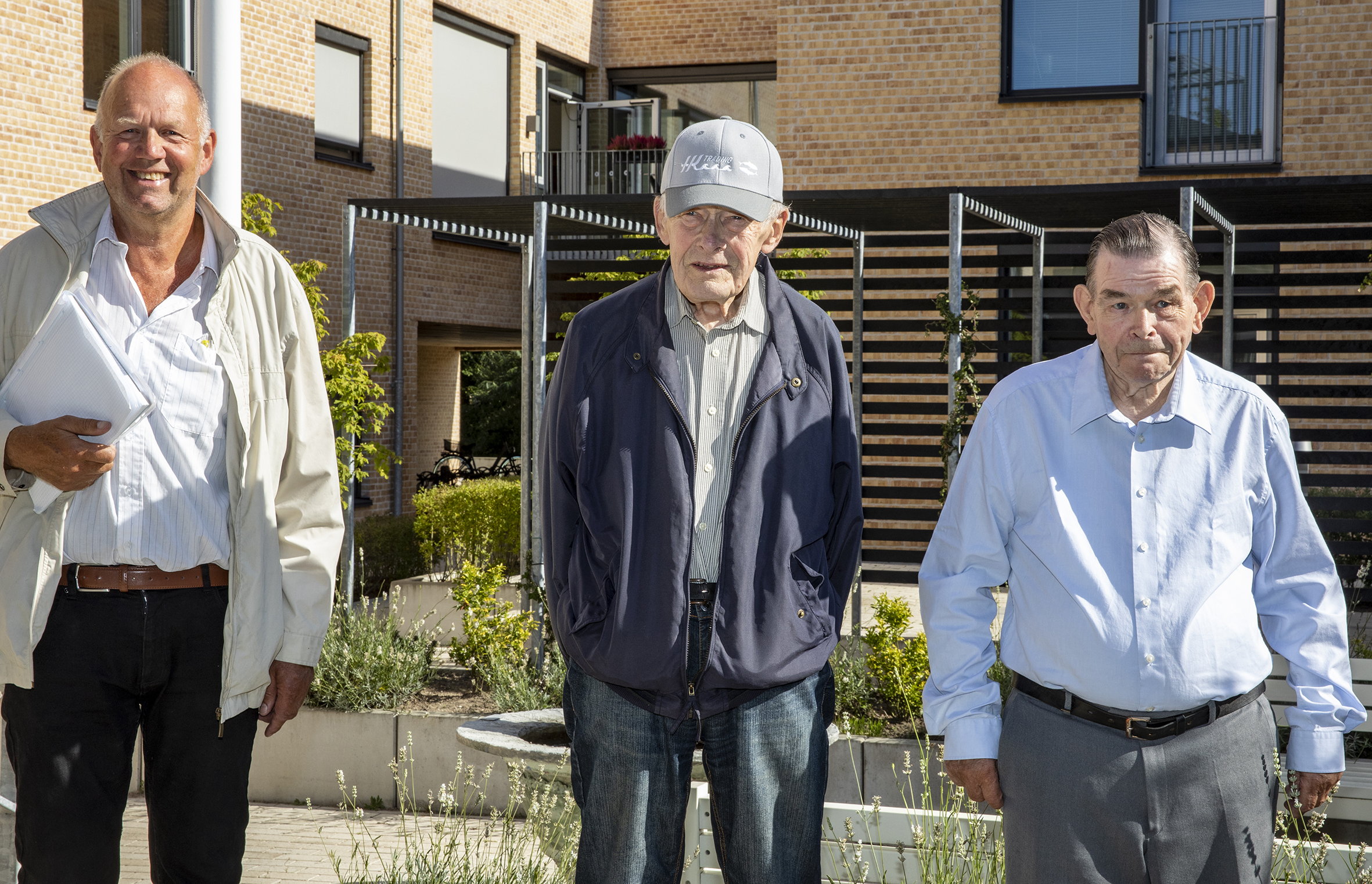 Jørn Damsgård fylder 85 år i dag Hele eliten Haupt Damsgård Udsendte Bech Foto Kjeld M