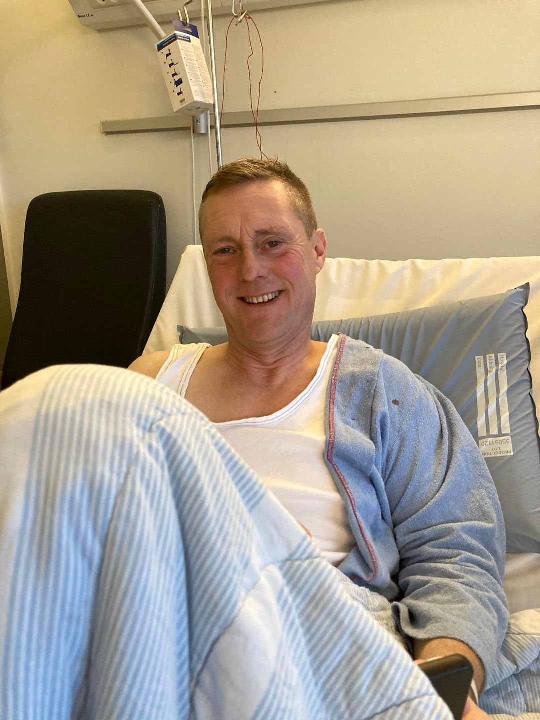 René Kjær igennem operation René Kjær